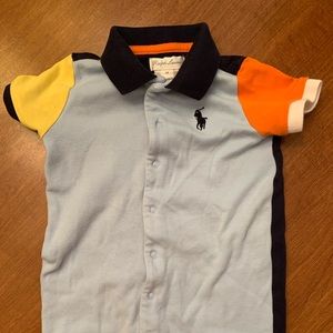 Ralph Lauren Snap One Piece Baby boy